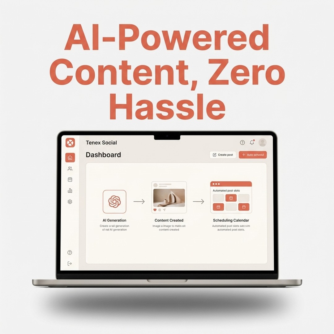 AI-generated post example